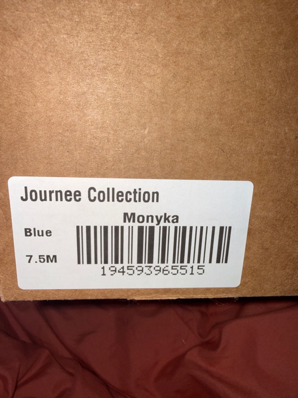 Journee Collection Monyka Braided Double-Strap Slide Sandals - Dusty Blue - Picture 7 of 9